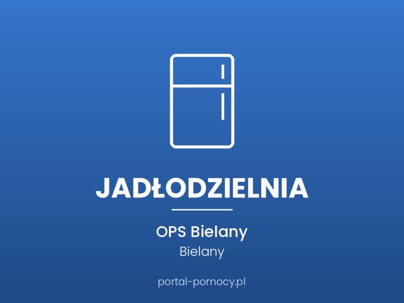 Jadłodzielnia — OPS Bielany, ul. Przybyszewskiego