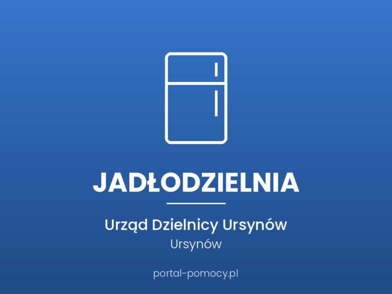 Jadłodzielnia — Urząd Dzielnicy Ursynów, al. KEN 61